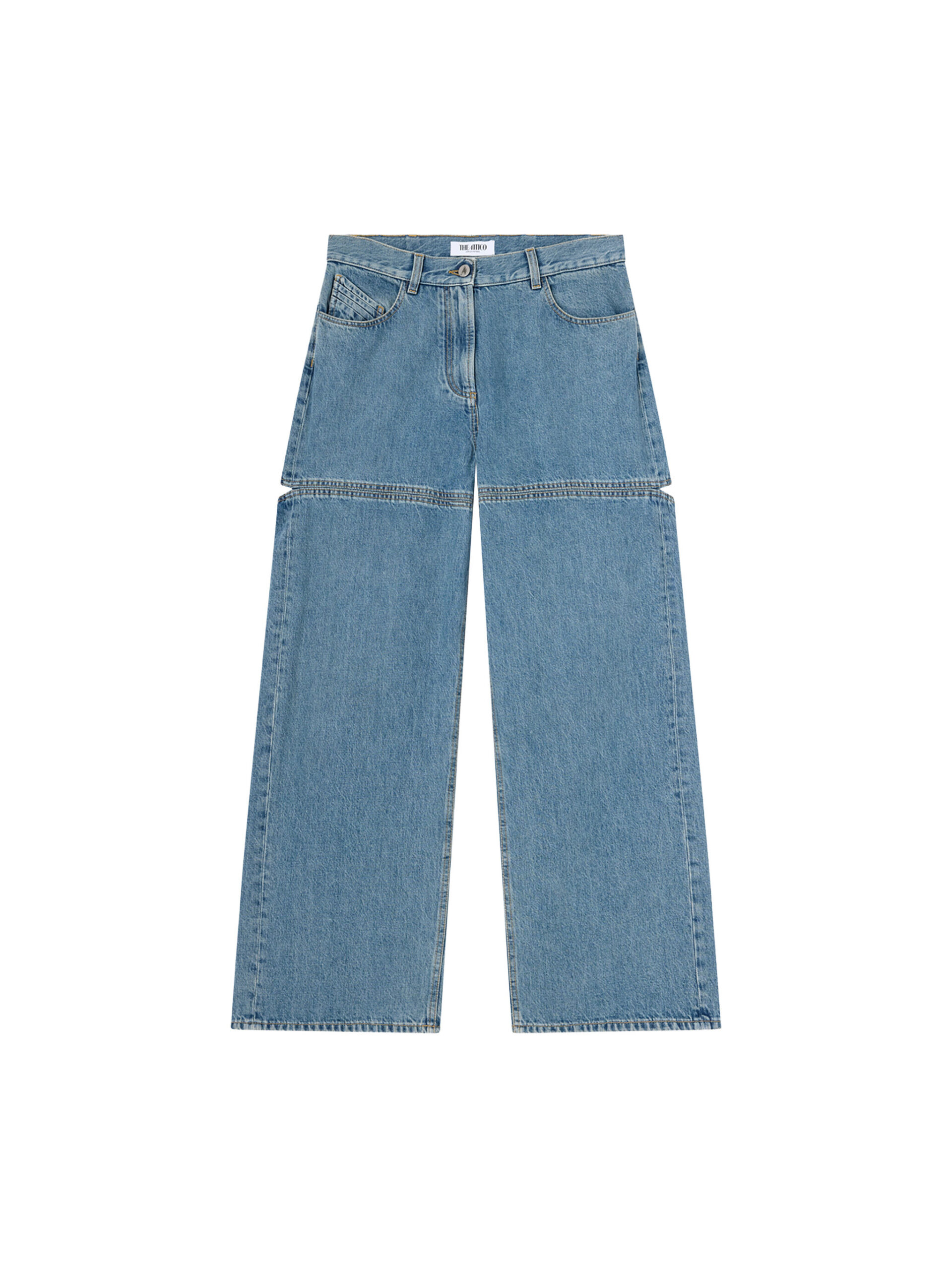 The Attico Sky Blue Long Pant - The Attico Pants - Designed by Gilda Ambrosio & Giorgia Tordini - Shop at Luxury Shoes The Attico Sky Blue Long Pant - The Attico Pants - Designed by Gilda Ambrosio & Giorgia Tordini - Shop at Luxury Shoes