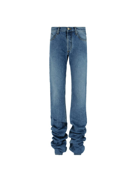 The Attico Sky Blue Long Pants - The Attico Pants - Designed by Gilda Ambrosio & Giorgia Tordini - Shop at Luxury Shoes 