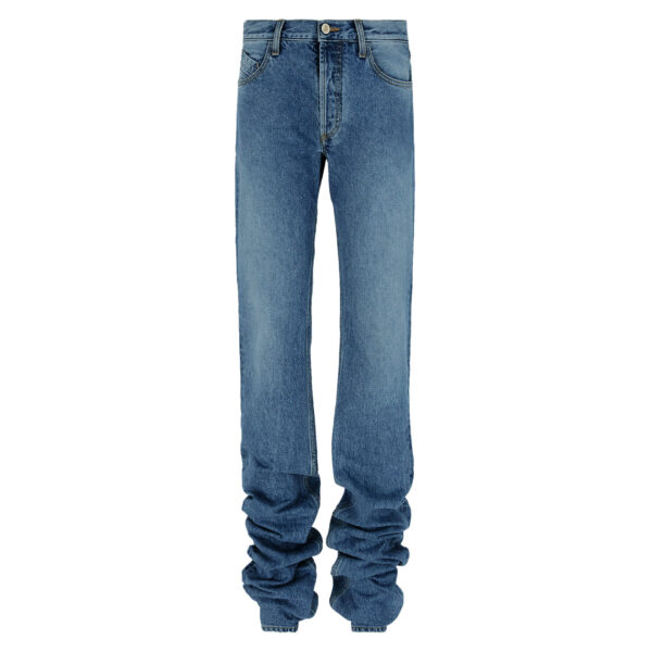 The Attico Sky Blue Long Pants - The Attico Pants - Designed by Gilda Ambrosio & Giorgia Tordini - Shop at Luxury Shoes 