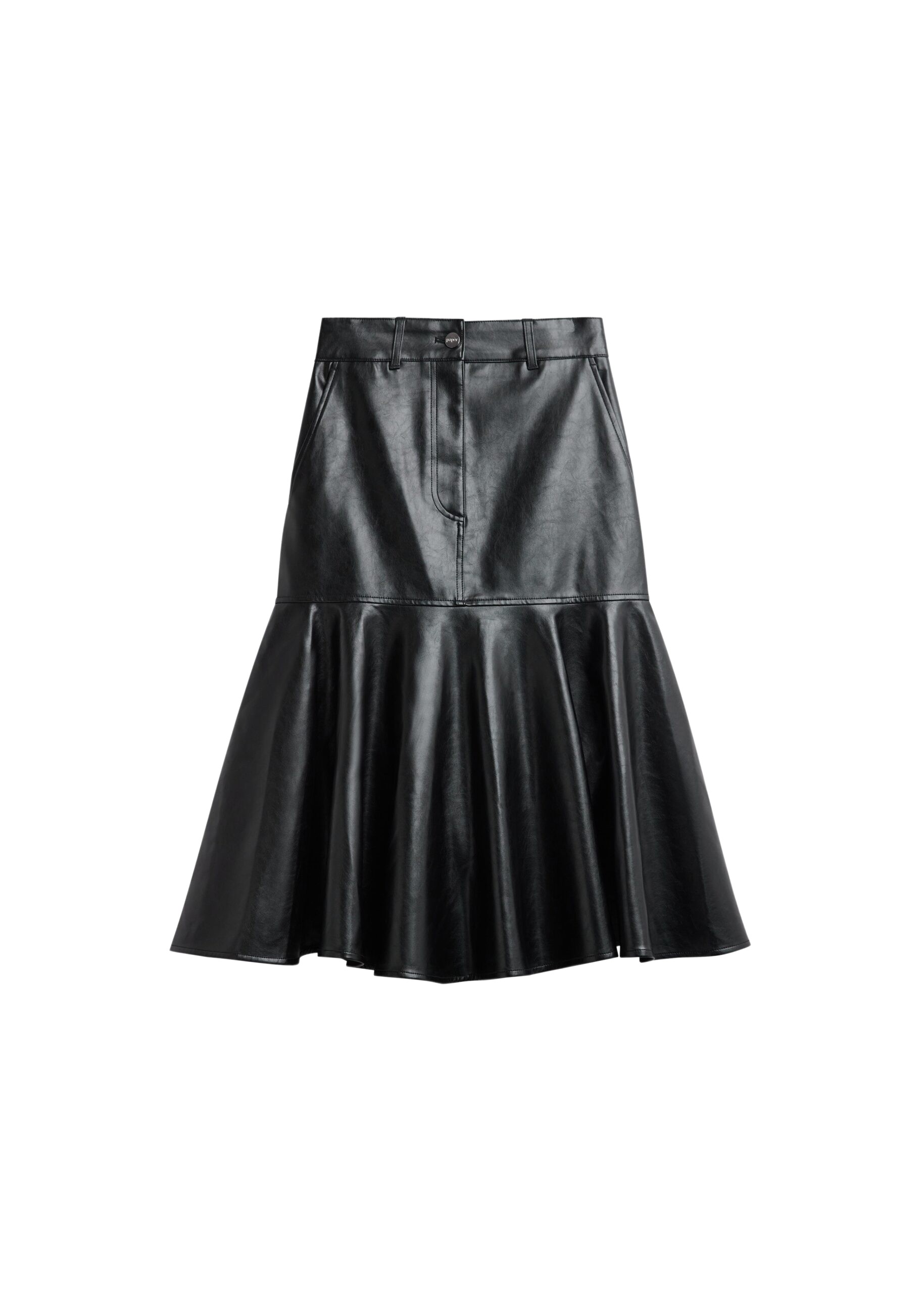 The-Frankie-Shop-Arvika-Faux-Leather-Mermaid-Skirt-Black-coveti-10-scaled63239_nobg The Frankie Shop Arvika Faux Leather Mermaid Skirt - Black - Oversized Minimalist Skirts in Black - Shop at Luxury Shoes