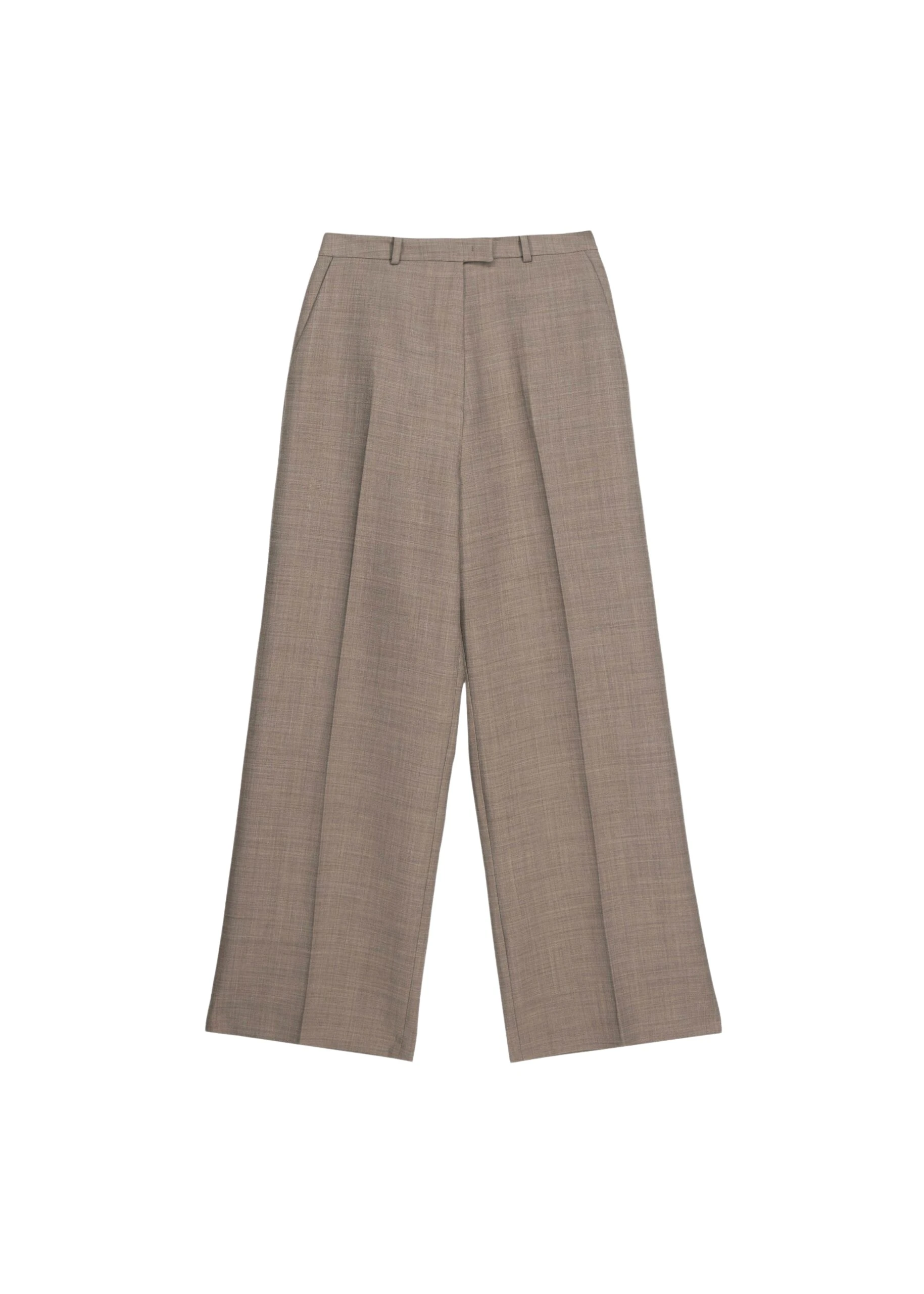 The-Frankie-Shop-Brickell-Trousers-Taupe-Melange-coveti-scaled35657_nobg The Frankie Shop Brickell Trousers - Taupe Melange - Oversized Minimalist Pants in Grey - Shop at Luxury Shoes