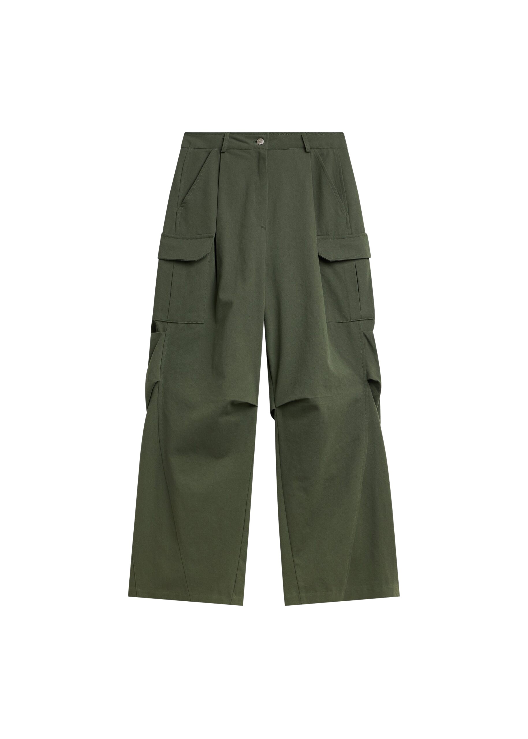 The-Frankie-Shop-Bronte-Cargo-Pants-Army-Green-coveti-11-scaled66956_nobg The Frankie Shop Bronte Cargo Pants - Army Green - Oversized Minimalist Pants in Green - Shop at Luxury Shoes