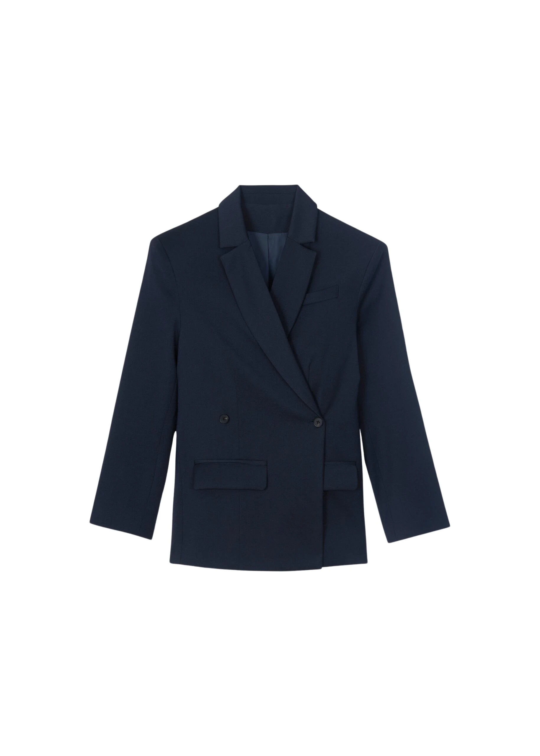 The-Frankie-Shop-Calvay-Crossover-Blazer-Dark-Navy-coveti-9-scaled19838_nobg The Frankie Shop Calvay Crossover Blazer - Dark Navy - Oversized Minimalist Jackets in Blue - Shop at Luxury Shoes