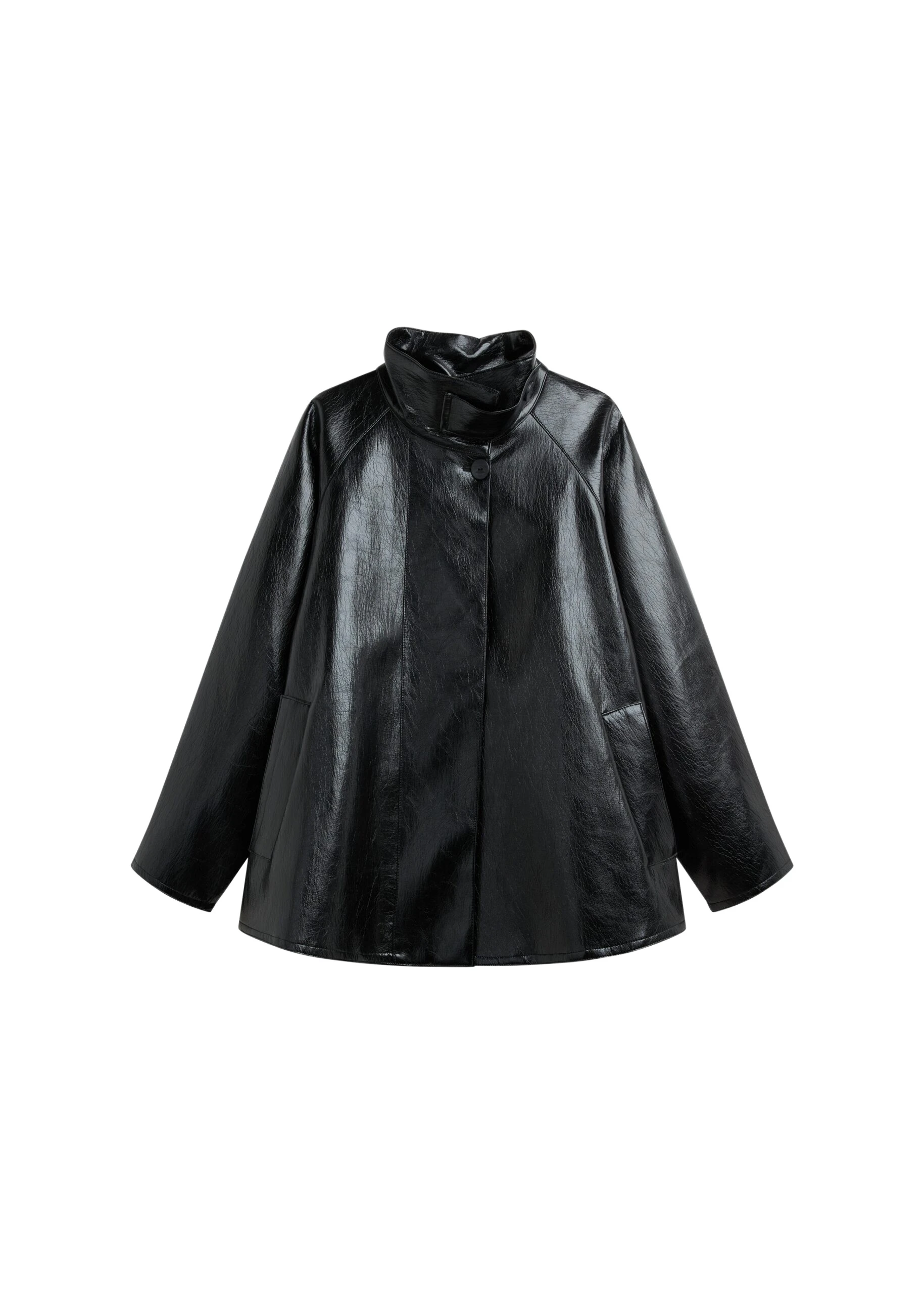 The-Frankie-Shop-Dalaro-Faux-Leather-Swing-Jacket-Black-coveti-scaled33938_nobg The Frankie Shop Dalaro Faux Leather Swing Jacket - Black - Oversized Minimalist Jackets in Black - Shop at Luxury Shoes