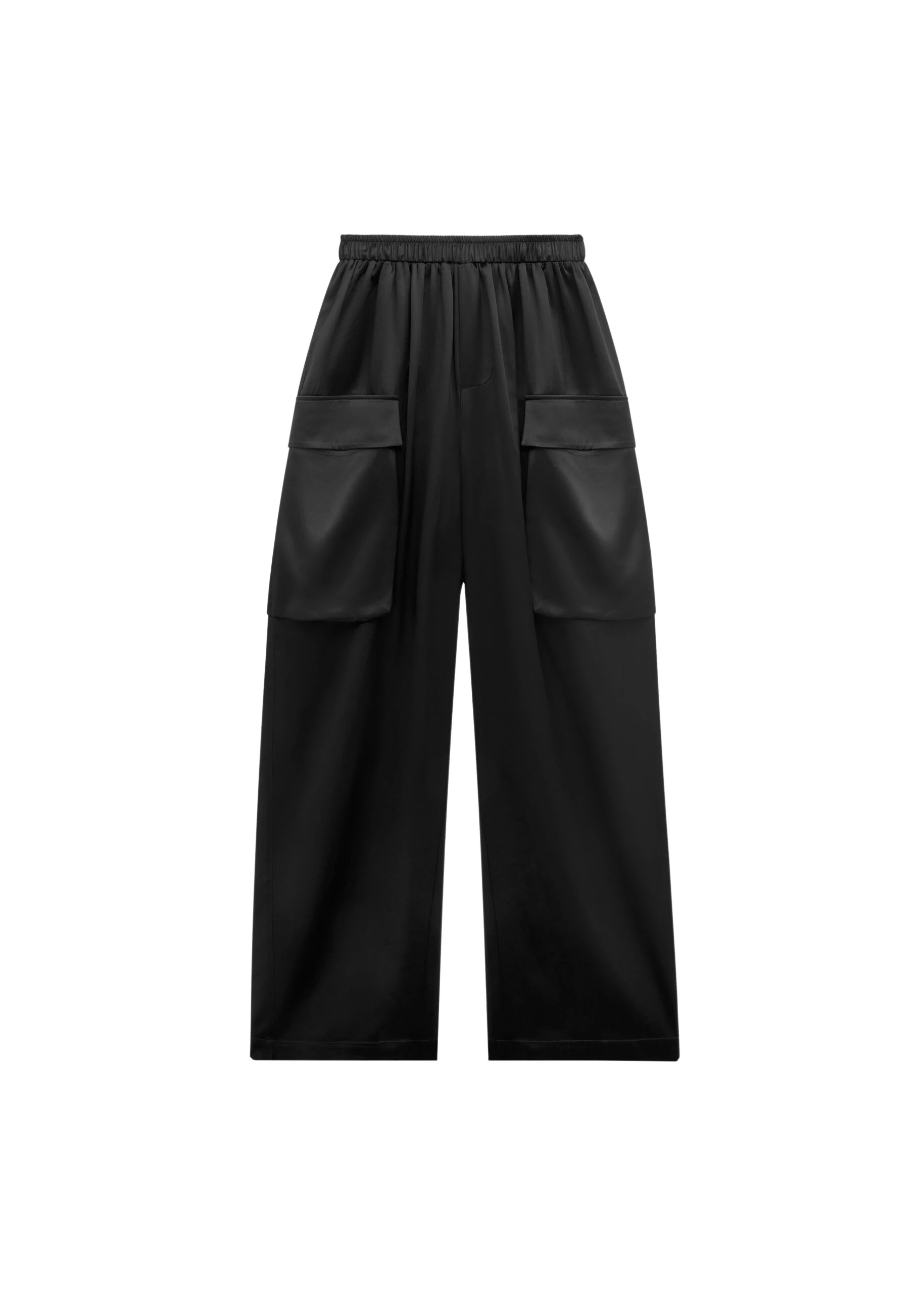The-Frankie-Shop-Delny-Satin-Cargo-Pants-Black-coveti-scaled66850_nobg The Frankie Shop Delny Satin Cargo Pants - Black - Oversized Minimalist Pants in Black - Shop at Luxury Shoes
