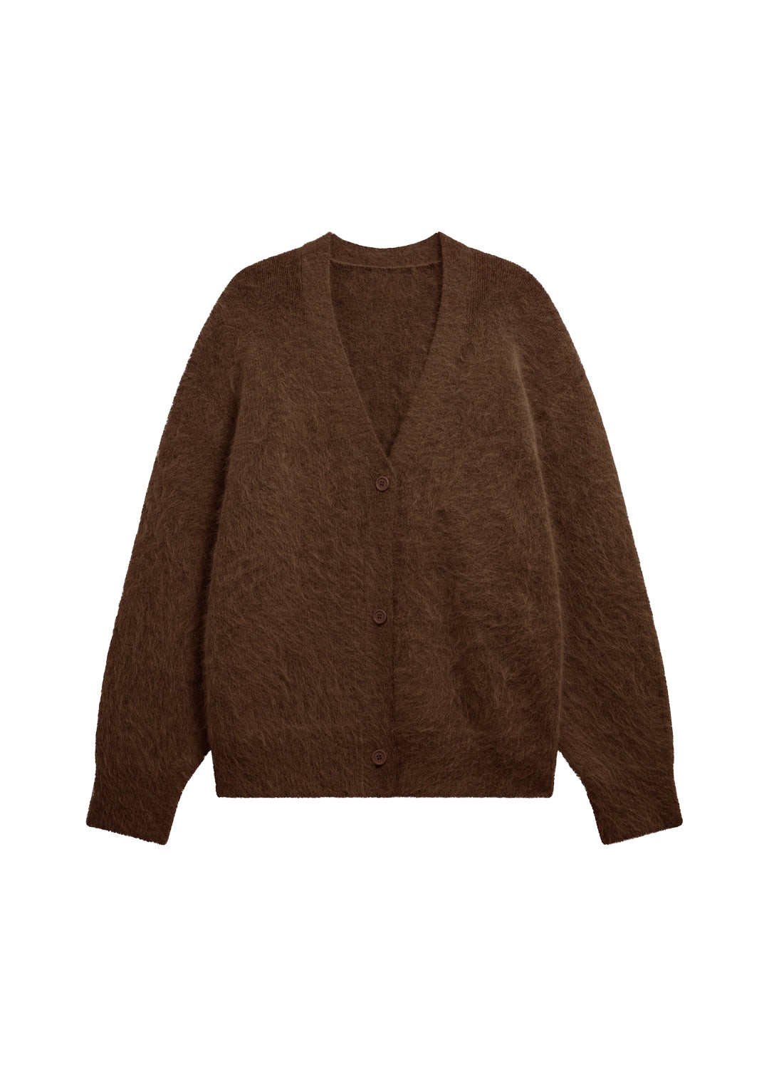 The-Frankie-Shop-Elland-Oversized-Alpaca-Cardigan-Olive-Brown-coveti-989056_nobg The Frankie Shop Elland Oversized Alpaca Cardigan - Olive Brown - Oversized Minimalist Knitwear in Brown - Shop at Luxury Shoes