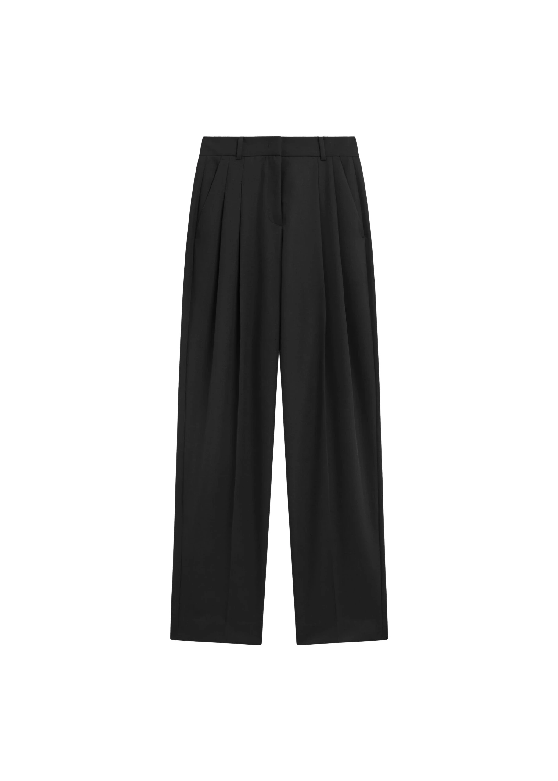 The-Frankie-Shop-Gelso-Pleated-Twill-Trousers-Black-coveti-9-scaled26040_nobg The Frankie Shop Gelso Pleated Twill Trousers - Black - Oversized Minimalist Pants in Black - Shop at Luxury Shoes