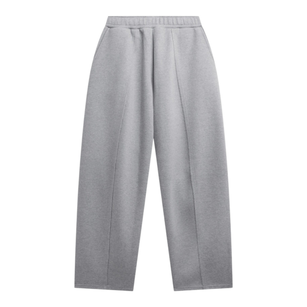 The Frankie Shop Keane Tapered Sweatpants - Grey - Oversized Minimalist Pants in Grey - Shop at Luxury Shoes 