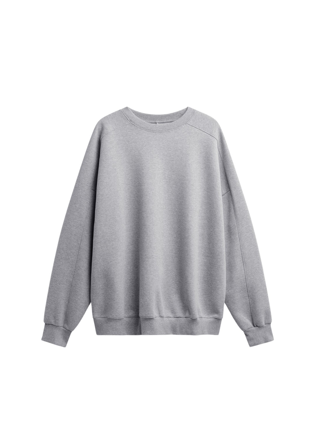 The-Frankie-Shop-Lonay-Balloon-Sleeve-Sweatshirt-Grey-coveti-1047155_nobg The Frankie Shop Lonay Balloon Sleeve Sweatshirt - Grey - Oversized Minimalist Tops in Grey - Shop at Luxury Shoes
