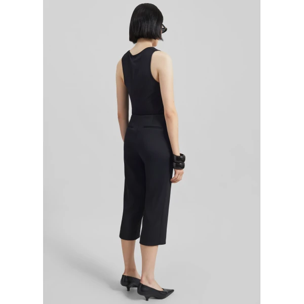 The Frankie Shop Loulou De Saison Albia Lds Tank Top - Black - Oversized Minimalist Tops in Black - Shop at Luxury Shoes 