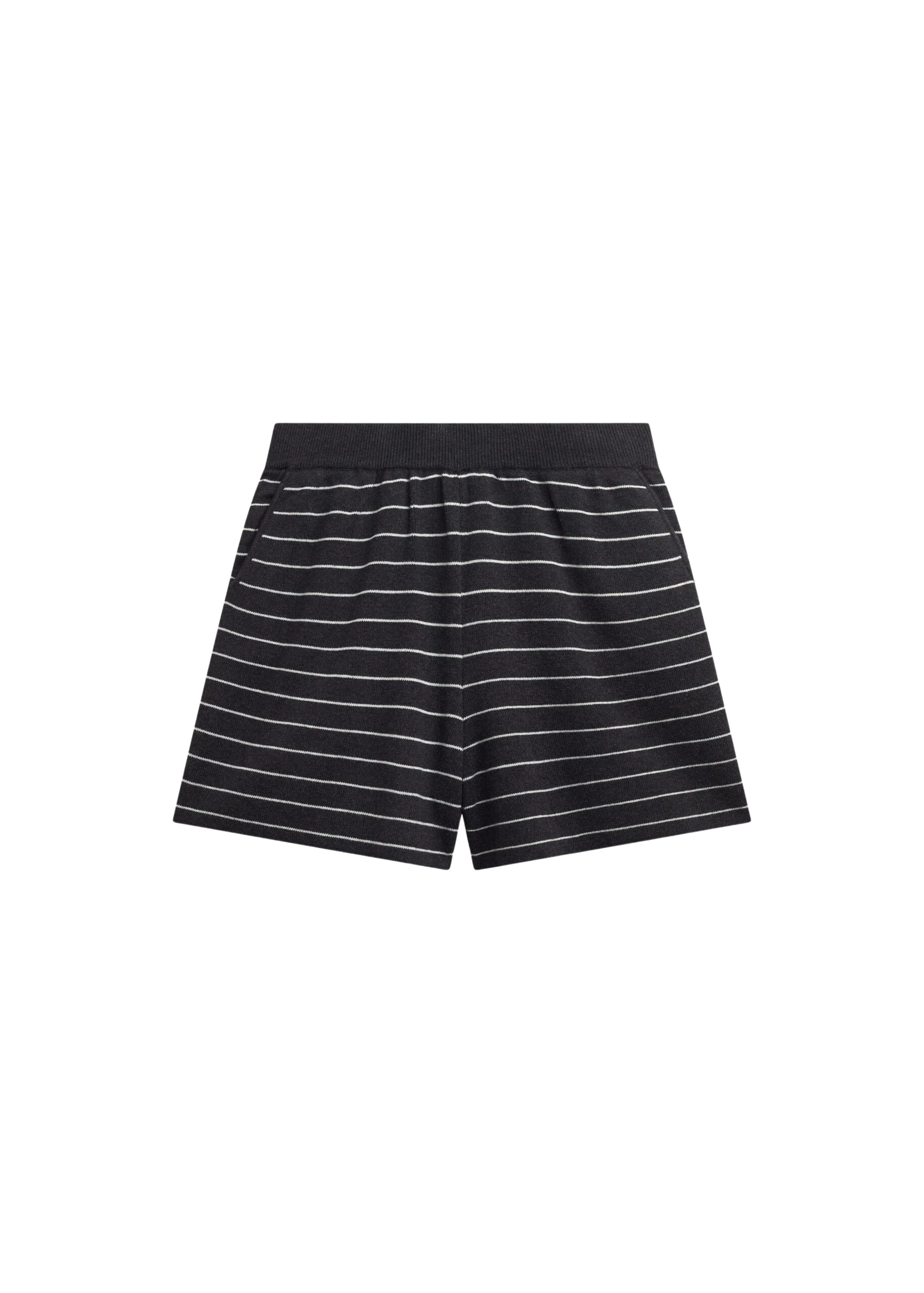 The-Frankie-Shop-Nolma-Knit-Shorts-GreyWhite-Stripe-coveti-scaled72175_nobg The Frankie Shop Nolma Knit Shorts - Grey/White Stripe - Oversized Minimalist Shorts in Grey - Shop at Luxury Shoes