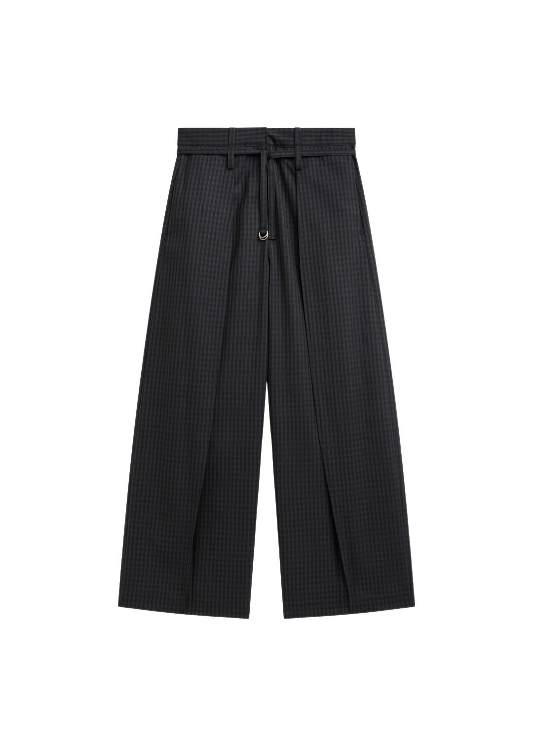 The-Frankie-Shop-Sirsa-Double-Belt-Loop-Trousers-Black-Plaid-coveti-837670_nobg The Frankie Shop Sirsa Double Belt Loop Trousers - Black Plaid - Oversized Minimalist Pants in Black - Shop at Luxury Shoes