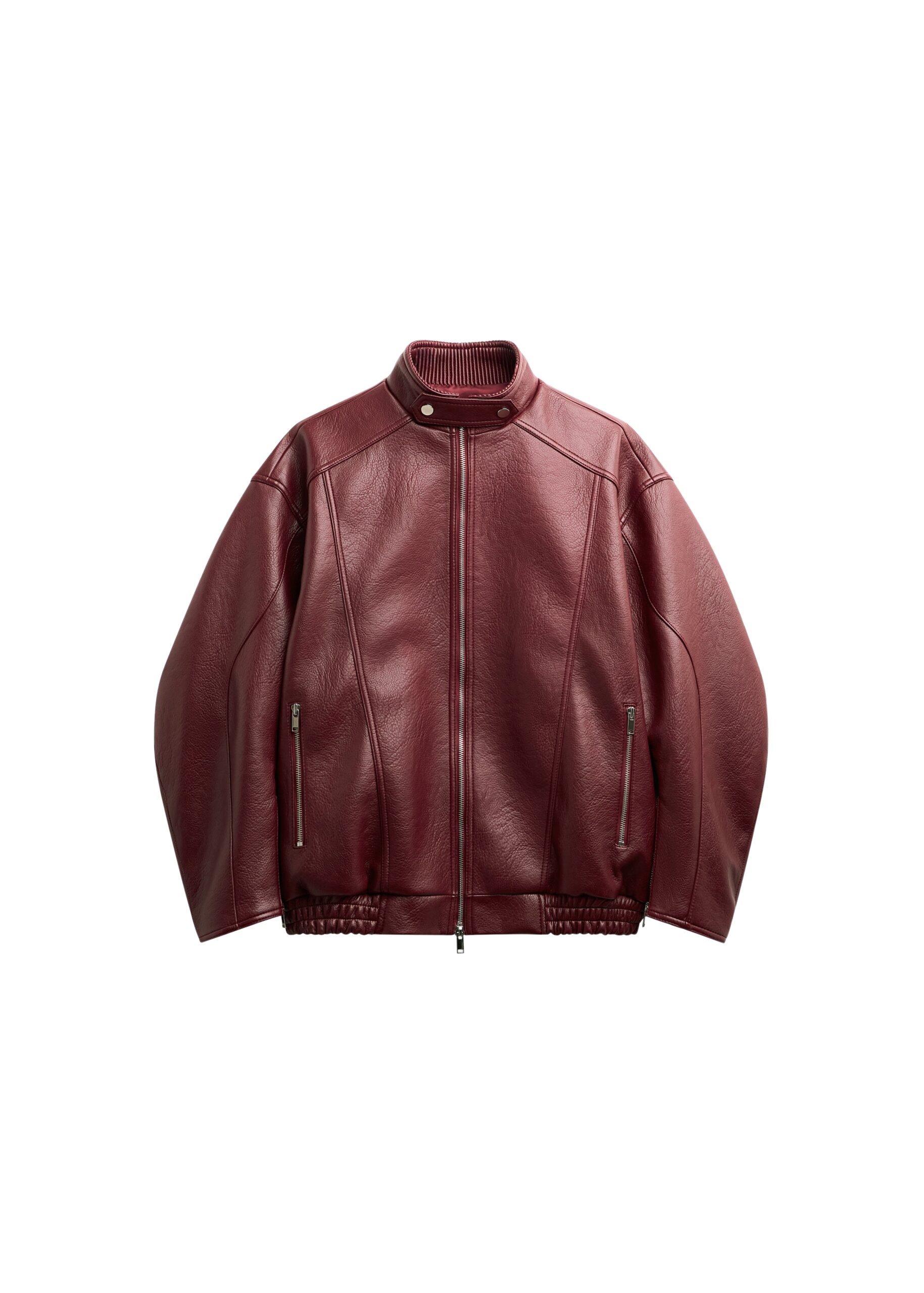 The-Frankie-Shop-Troye-Faux-Leather-Bomber-Jacket-Burgundy-coveti-10-scaled99904_nobg The Frankie Shop Troye Faux Leather Bomber Jacket - Burgundy - Oversized Minimalist Jackets in Red - Shop at Luxury Shoes