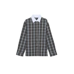 The Frankie Shop Weska Plaid Shirt - Multicolor - Oversized Minimalist Tops in Multicolour - Shop at Luxury Shoes 