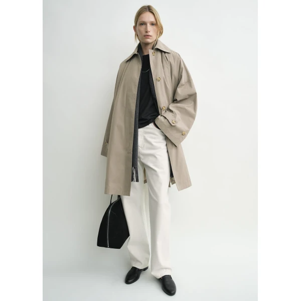 Toteme Coats with minimalist design at Luxury Shoes 