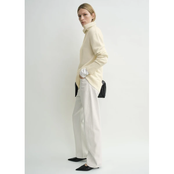 Cashmere turtleneck ecru - Image 3