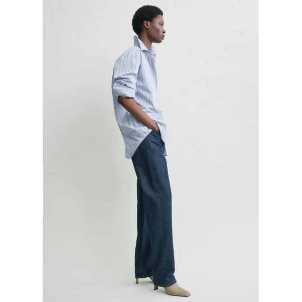Classic stripe shirt ice/azure - Image 3