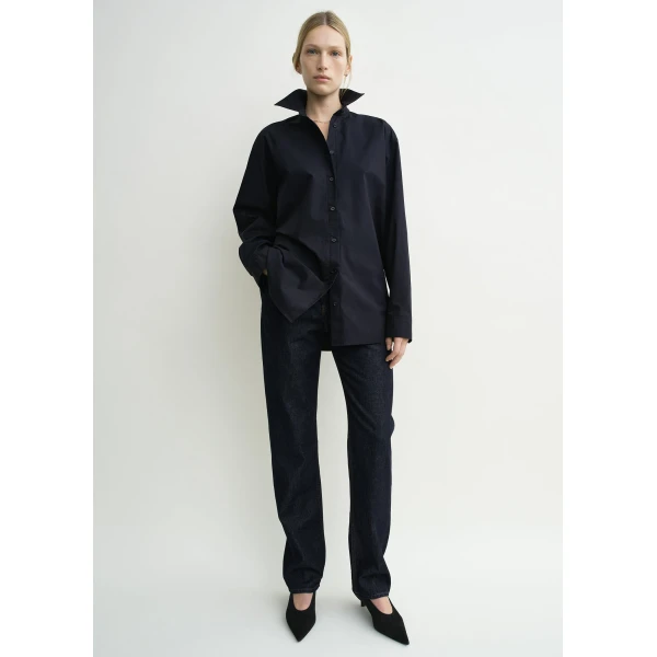 Classic tumbled shirt midnight - Image 3
