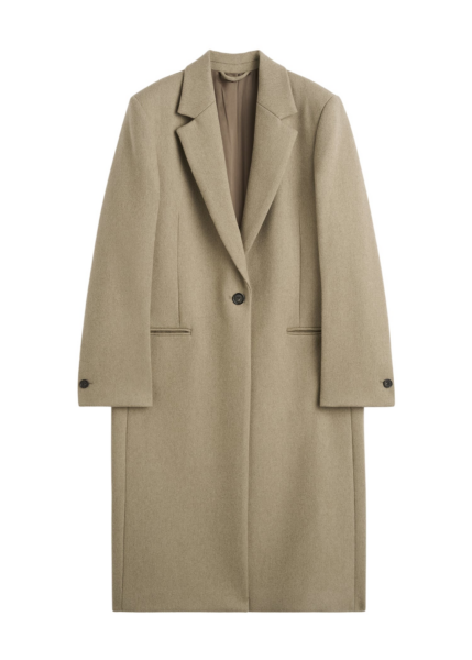 Toteme Coats with minimalist design at Luxury Shoes 