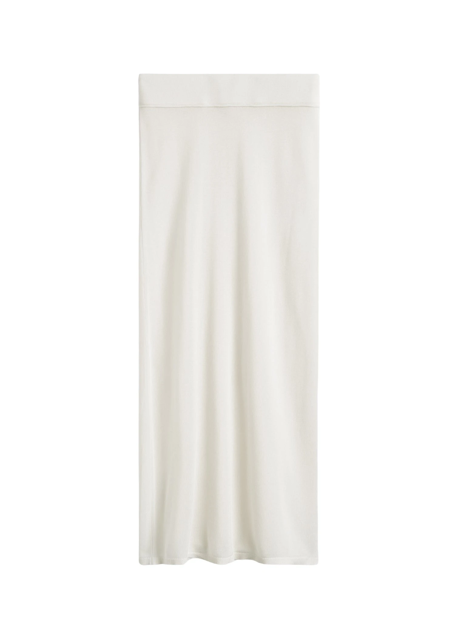 Toteme-Long-knit-skirt-white64368_nobg Toteme Skirts with minimalist design at Luxury Shoes