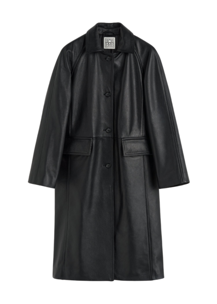 Toteme Coats with minimalist design at Luxury Shoes 