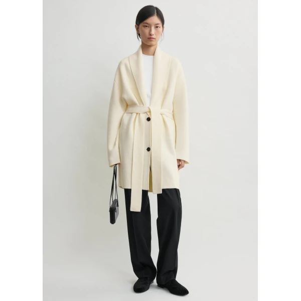 Toteme Coats with minimalist design at Luxury Shoes 