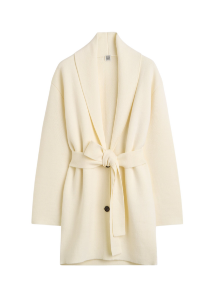 Toteme Coats with minimalist design at Luxury Shoes 