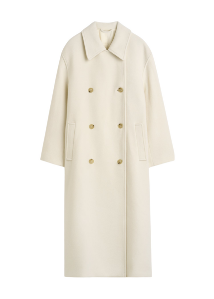 Toteme Coats with minimalist design at Luxury Shoes 