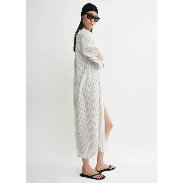 Striped summer tunic white/oyster - Image 3