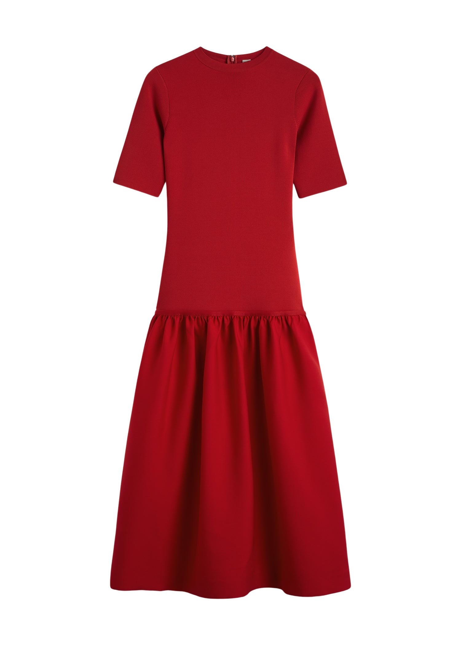Toteme-Twinflower-tee-dress-poppy37169_nobg Toteme Dresses with minimalist design at Luxury Shoes