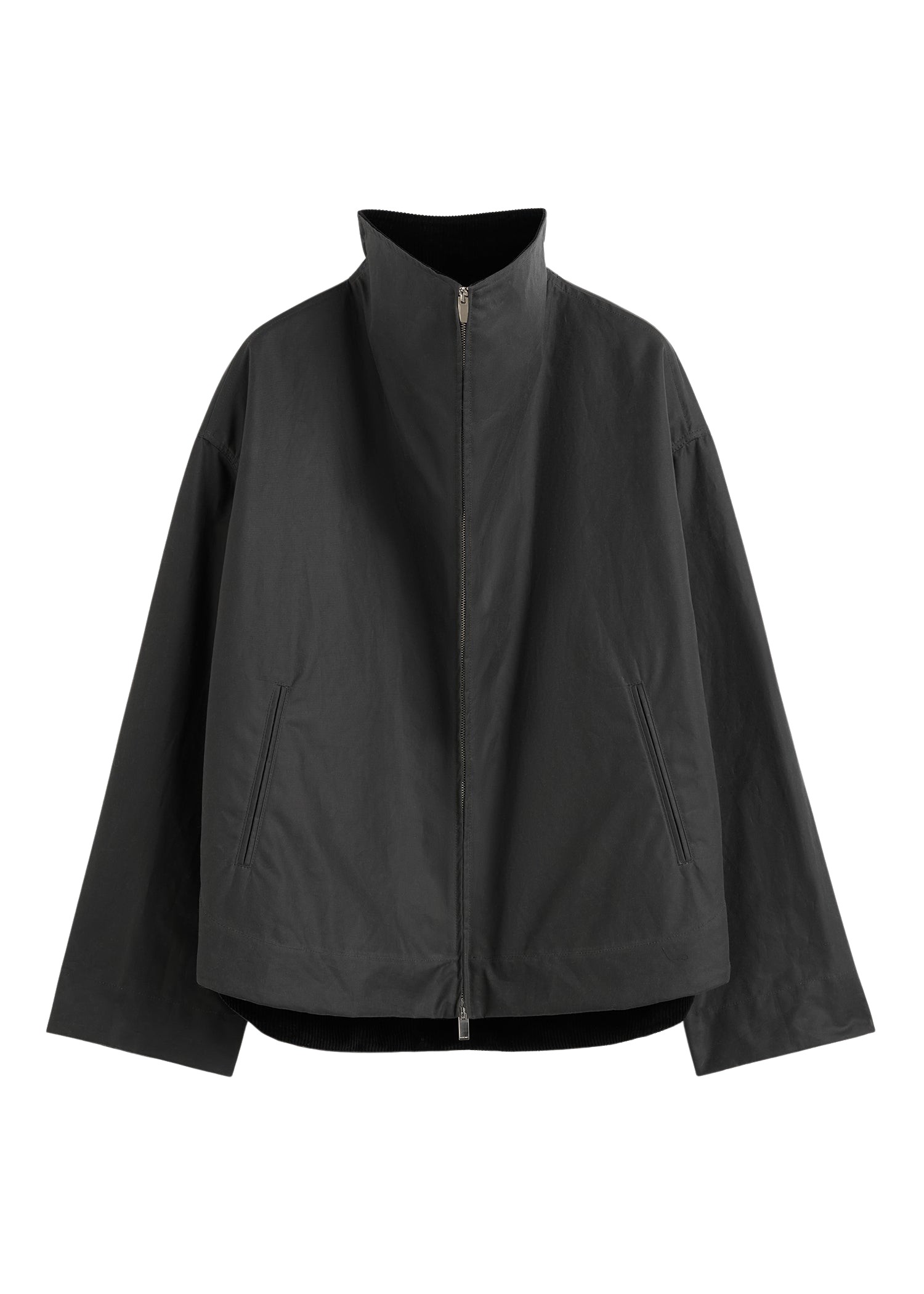 Toteme-Zipped-country-jacket-washed-black93947_nobg Toteme Jackets with minimalist design at Luxury Shoes