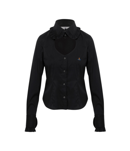 Vivienne Westwood Toulouse Frill Shirt - Vivienne Westwood Tops - Punk Luxury - Shop at Luxury Shoes 