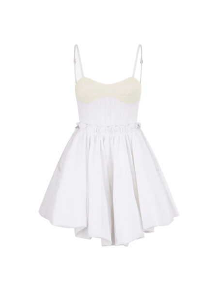 The Attico White Mini Dress - The Attico Dresses - Designed by Gilda Ambrosio & Giorgia Tordini - Shop at Luxury Shoes 