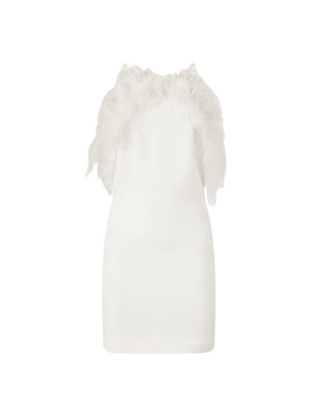 The Attico White Mini Dress - The Attico Dresses - Designed by Gilda Ambrosio & Giorgia Tordini - Shop at Luxury Shoes 