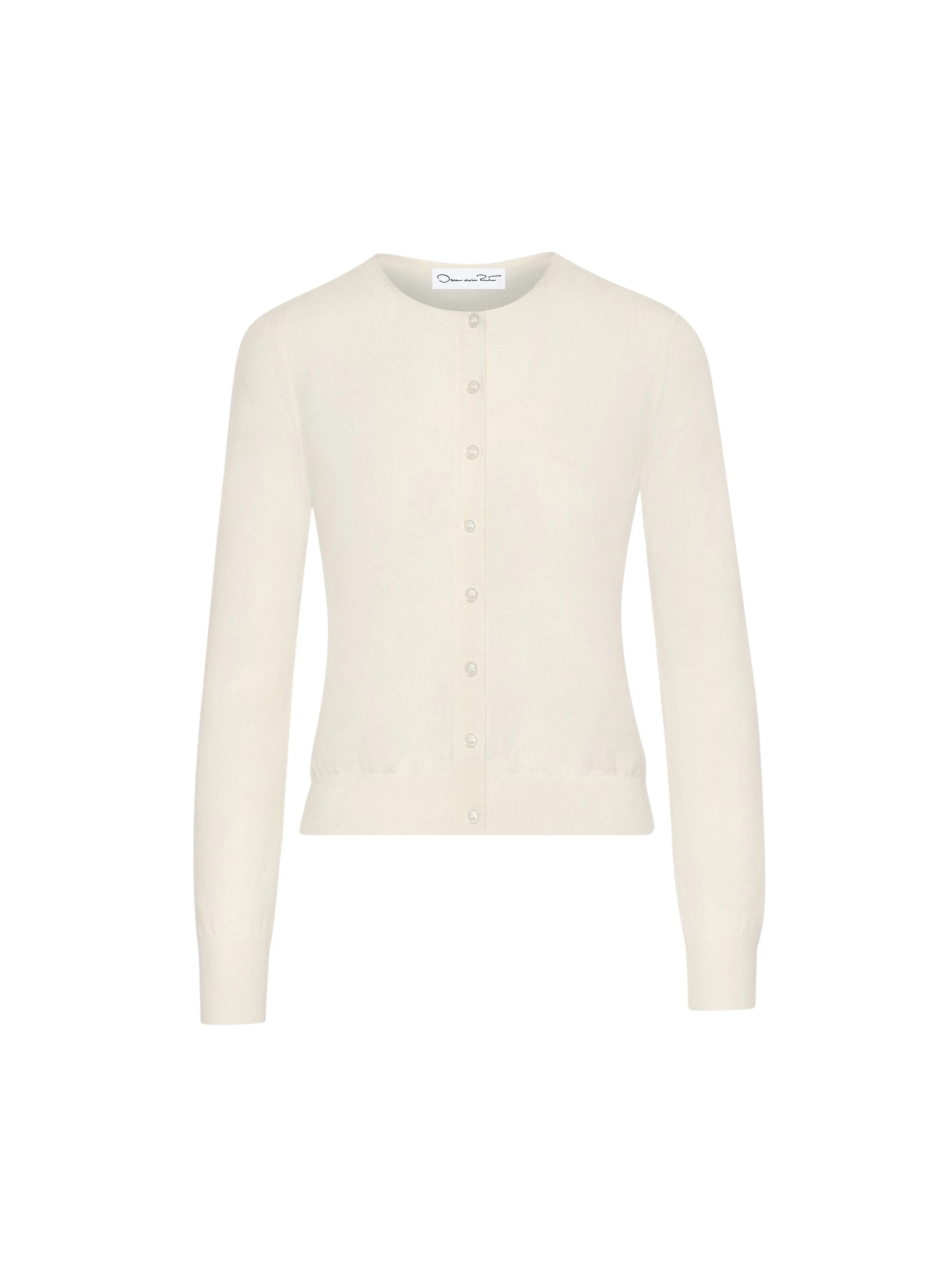 Wool-Blend-Cardigan-Oscar-de-la-Renta-Knitwear46291_nobg Oscar de la Renta Wool-Blend Cardigan - Oscar de la Renta Knitwear - American Couture - Shop at Luxury Shoes