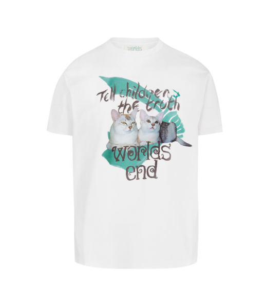 Vivienne Westwood Worlds End Classic Truth T-shirt - Vivienne Westwood Tops - Punk Luxury - Shop at Luxury Shoes 