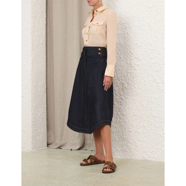 Elevate your elegance in this Zimmermann Skirts   from the 2025 resort wear edit