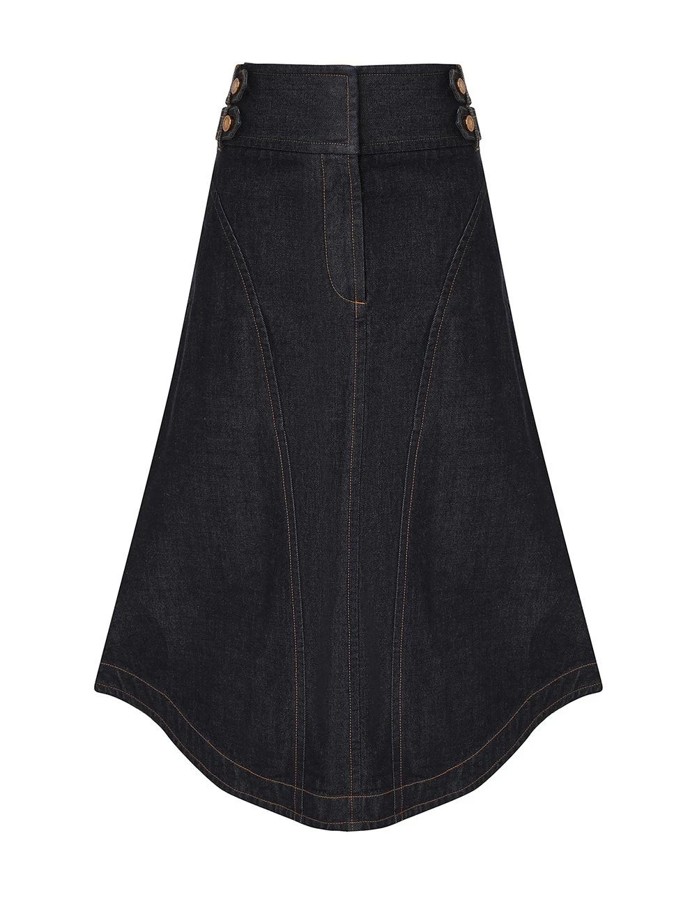 Zimmermann Denim Cargo Midi Skirt | Ready to Wear 2025 Collection Luxury Shoes Elevate your elegance in this Zimmermann Skirts from the 2025 resort wear edit