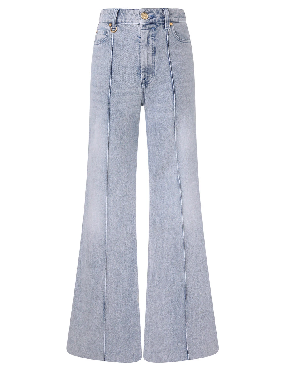 Zimmermann Denim Wide Leg Jean | Ready to Wear 2025 Collection Luxury Shoes Elevate your elegance in this Zimmermann Pants from the 2025 resort wear edit
