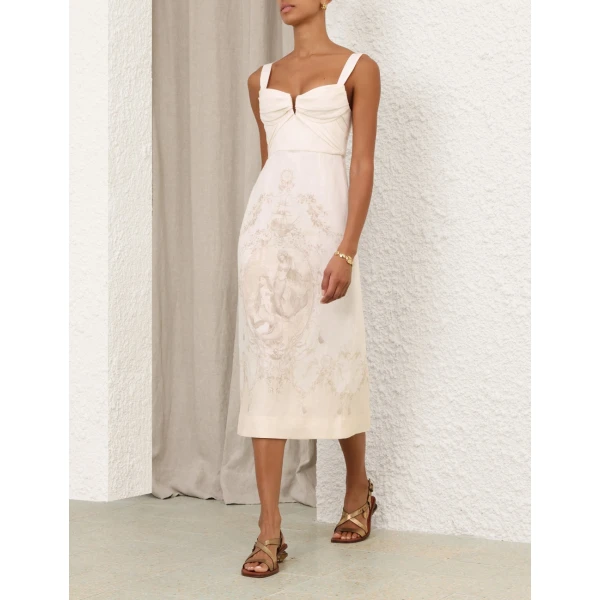 Elevate your elegance in this Zimmermann Dresses   from the 2025 resort wear edit