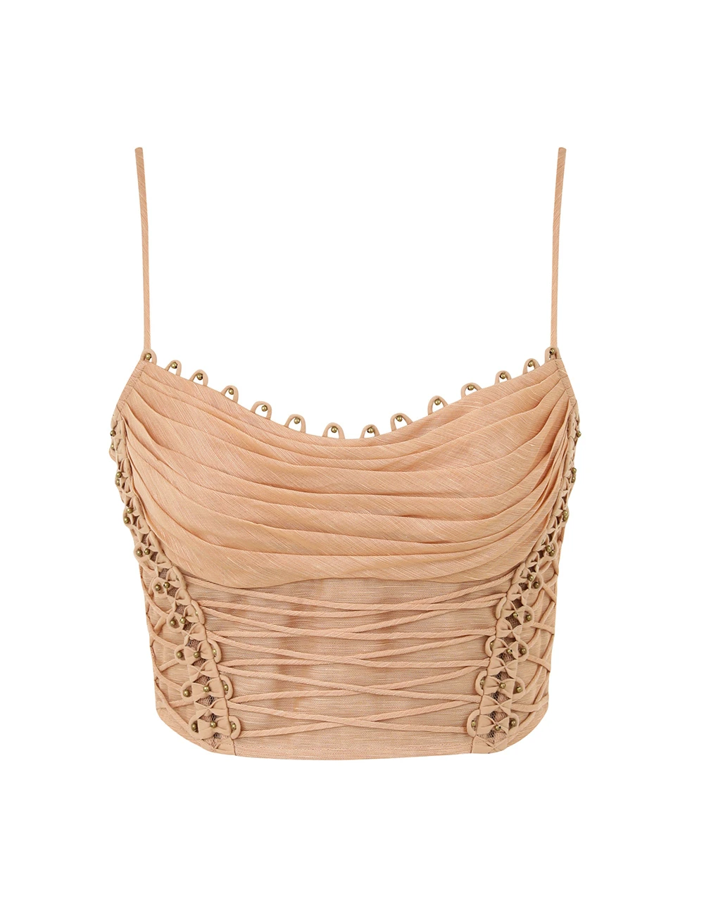 Zimmermann Rebellion Beaded Bodice | Ready to Wear 2025 Collection Luxury Shoes Elevate your elegance in this Zimmermann Tops from the 2025 resort wear edit