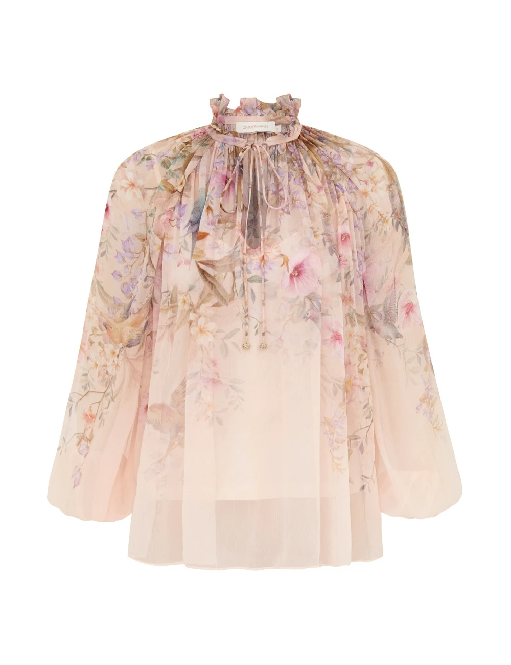 Zimmermann Rebellion Billow Blouse | Ready to Wear 2025 Collection Luxury Shoes Elevate your elegance in this Zimmermann Tops from the 2025 resort wear edit
