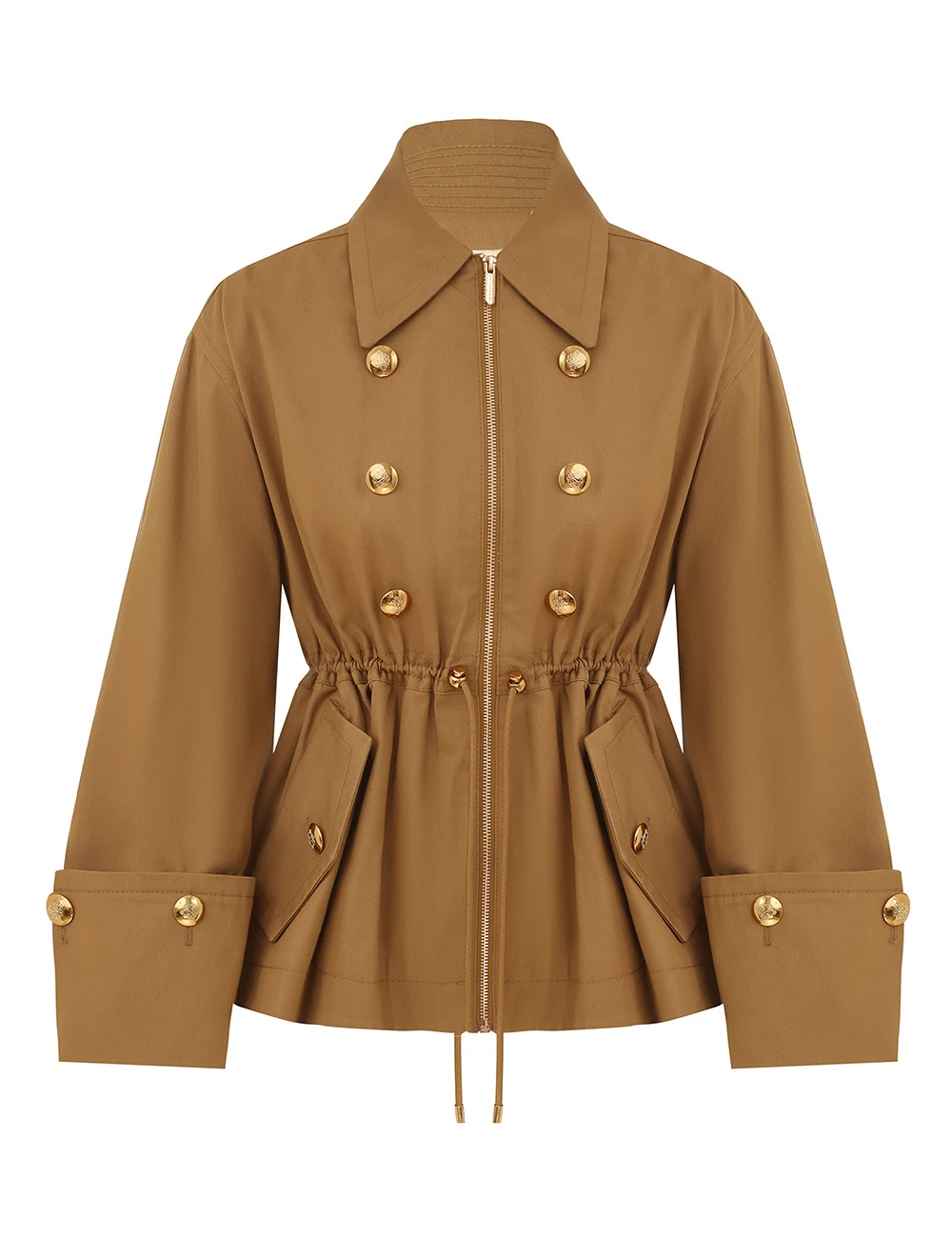 Zimmermann Rebellion Drawstring Jacket | Ready to Wear 2025 Collection Luxury Shoes Elevate your elegance in this Zimmermann Jackets from the 2025 resort wear edit