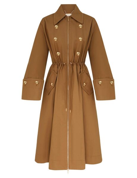 Elevate your elegance in this Zimmermann Coats   from the 2025 resort wear edit