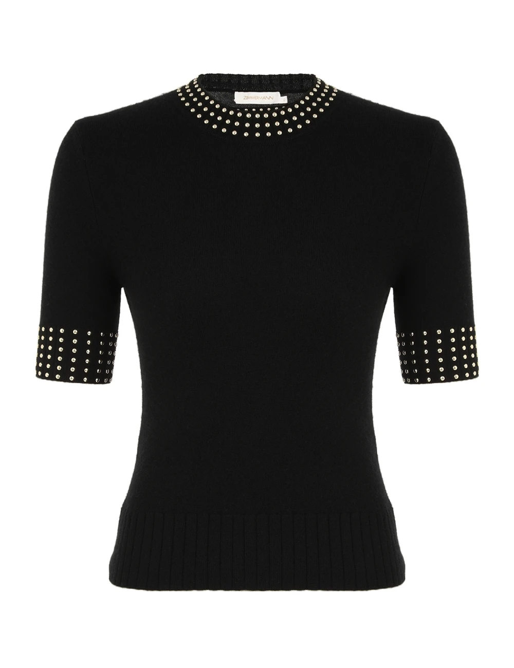 Zimmermann Rebellion Embellished Tee | Ready to Wear 2025 Collection Luxury Shoes Elevate your elegance in this Zimmermann Tops from the 2025 resort wear edit