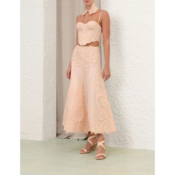 Elevate your elegance in this Zimmermann Skirts   from the 2025 resort wear edit