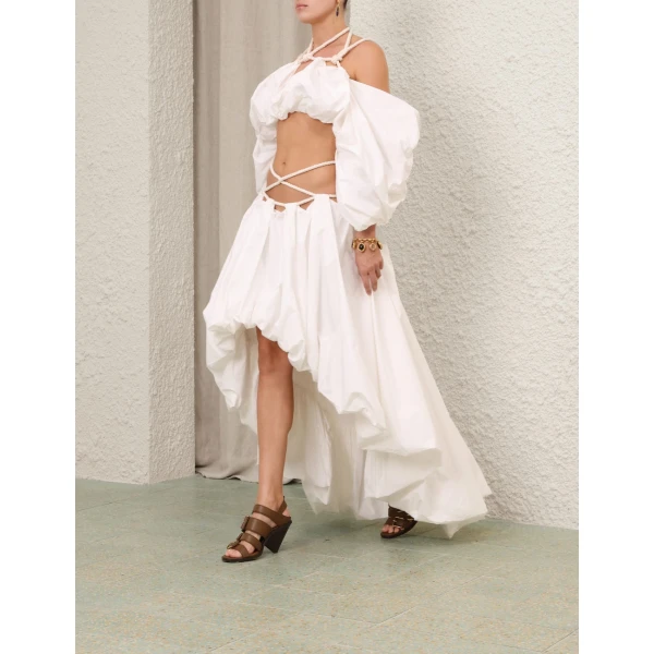 Elevate your elegance in this Zimmermann Skirts   from the 2025 resort wear edit