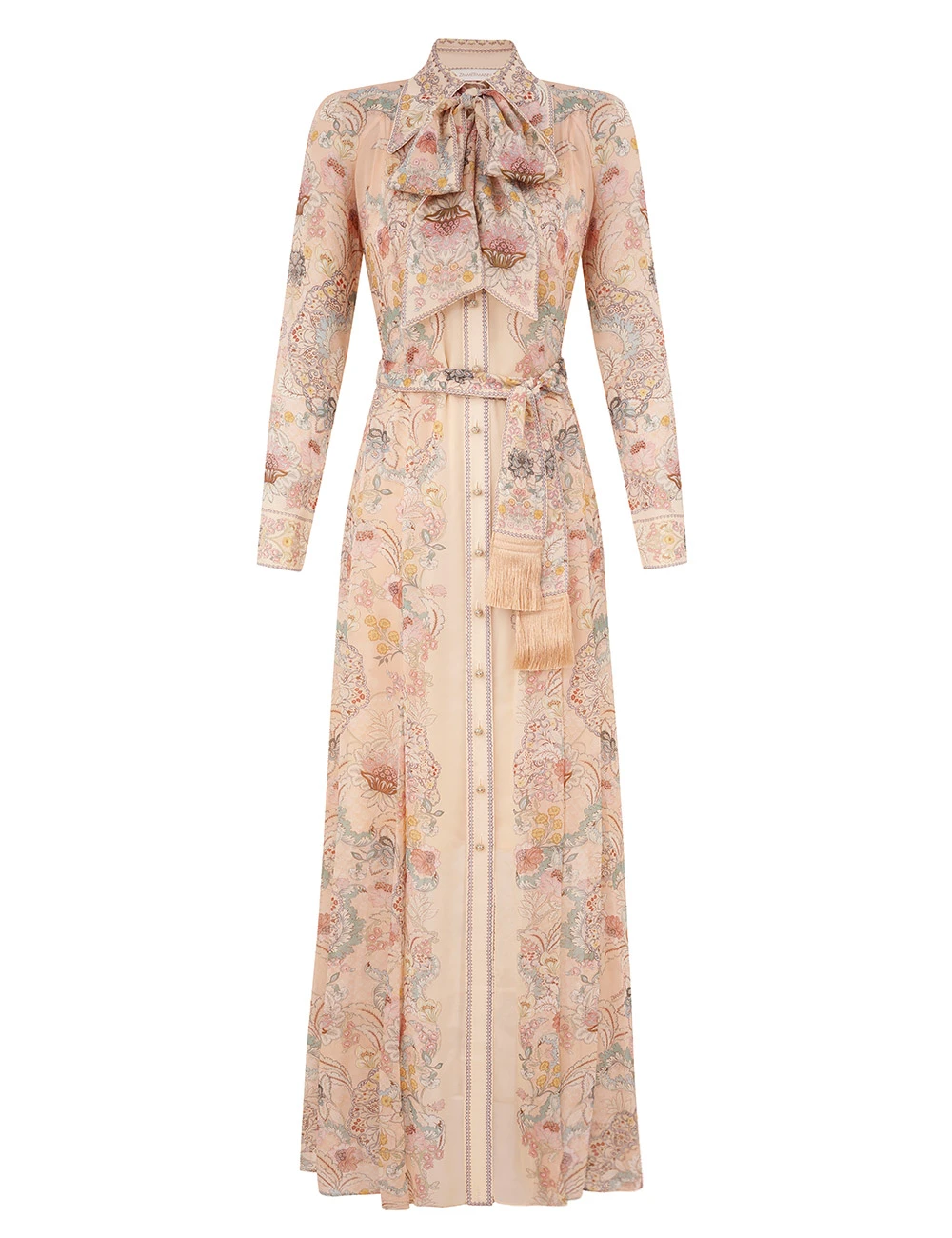 Zimmermann Rebellion Pussybow Shirt Dress | Ready to Wear 2025 Collection Luxury Shoes Elevate your elegance in this Zimmermann Dresses from the 2025 resort wear edit