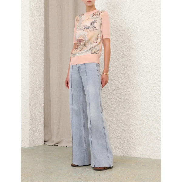 Elevate your elegance in this Zimmermann Tops   from the 2025 resort wear edit