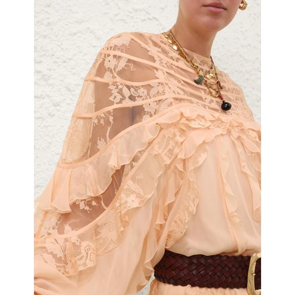 Elevate your elegance in this Zimmermann Tops   from the 2025 resort wear edit